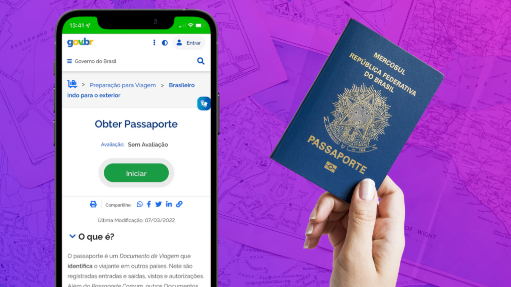 Como Tirar o Passaporte pela Primeira vez Online
